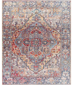 Livabliss Iris IRS2358 Burnt Orange Tan Area Rug 7 ft. 6 in. X 9 ft. 6 in. Rectangle