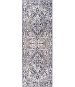 Livabliss Iris IRS2359 Charcoal Sage Area Rug 2 ft. 6 in. X 7 ft. 6 in. Runner