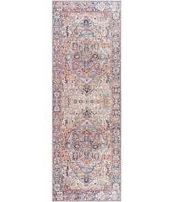 Livabliss Iris IRS2360 Dark Brown Tan Area Rug 2 ft. 6 in. X 7 ft. 6 in. Runner