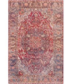 Surya Iris IRS2363 Bright Red Burnt Orange Area Rug 2 ft. 3 in. X 3 ft. 9 in. Rectangle