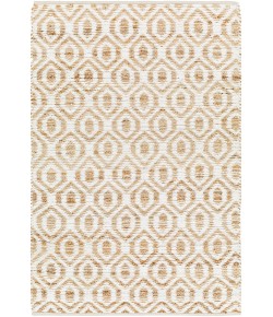 Livabliss Jean JEA2305 White Tan Area Rug 27 in. X 45 in. Rectangle
