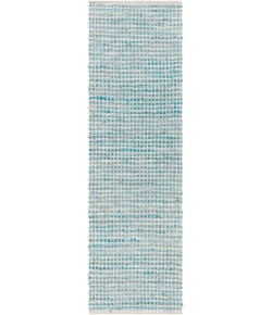 Surya Jamie JMI8001 Teal Denim Area Rug 2 ft. 6 in. X 8 ft. Runner