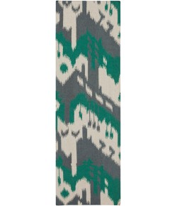 Surya Jewel Tone JT2057 Medium Gray Emerald Area Rug 8 ft. X 11 ft. Rectangle