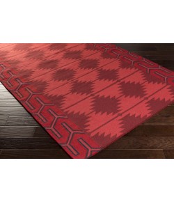 Surya Jewel Tone Ii JTII2069 Dark Red Bright Red Area Rug 8 ft. X 11 ft. Rectangle