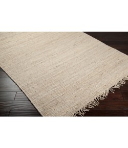 Livabliss Jute JUITE Cream Area Rug 10 ft. Round