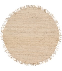 Surya Jute JUITE Cream Area Rug 10 ft. Round