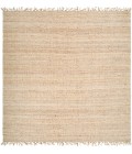 JUTE BLEACHED RUG Livabliss Jute Bleached JUTE BLEACH-8SQUARE rug