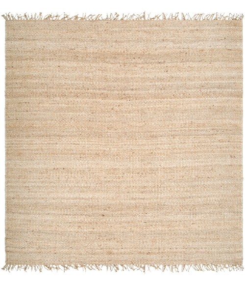 JUTE BLEACHED RUG Livabliss Jute Bleached JUTE BLEACH-8SQUARE rug