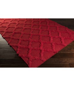 Surya Kabru KAB8008 Bright Red Area Rug 8 ft. X 11 ft. Rectangle