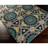 Surya Kaleidoscope KAL8005 Medium Gray Emerald Area Rug 2 ft. X 3 ft. Rectangle