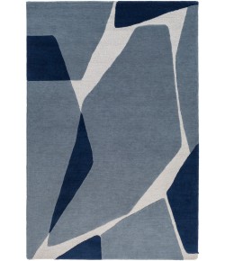 Surya Kennedy KDY3017 Dark Blue Navy Area Rug 5 ft. X 7 ft. 6 in. Rectangle