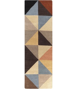 Surya Kennedy KDY3030 Denim Khaki Area Rug 2 ft. 6 in. X 8 ft. Runner