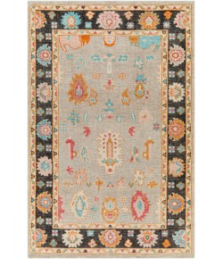 Surya Kars KSA2300 Black Light Blue Area Rug 2 ft. 6 in. X 10 ft. Runner