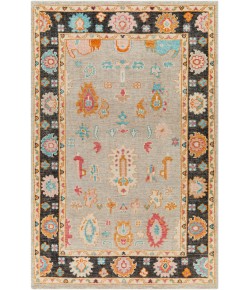 Surya Kars KSA2300 Black Light Blue Area Rug 2 ft. X 3 ft. Rectangle