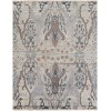 Surya Kushal KUS2302 Silver Gray White Area Rug 8 ft. X 10 ft. Rectangle