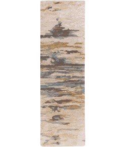 Surya Kavita KVT2301 Light Beige Gray Area Rug 3 ft. X 10 ft. Runner