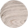 Surya Kavita KVT2304 Medium Gray Light Gray Area Rug 12 ft. Round Round