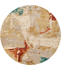 Surya Kavita KVT2305 Brick Red Dusty Coral Area Rug 12 ft. Round Round