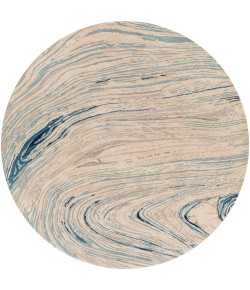 Surya Kavita KVT2308 Gray Oatmeal Area Rug 12 ft. Round Round