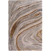 Surya Kavita KVT2311 Charcoal Dark Brown Area Rug 5 ft. X 7 ft. 6 in. Rectangle