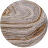 Surya Kavita KVT2311 Charcoal Dark Brown Area Rug 12 ft. Round Round
