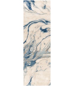 Surya Kavita KVT2315 Navy Denim Area Rug 3 ft. X 10 ft. Runner