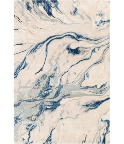 Surya Kavita KVT2315 Navy Denim Area Rug 12 ft. Round Round