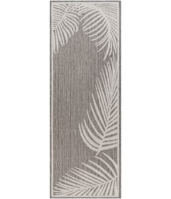 Livabliss Long Beach LBH2350 Grey Light Grey Area Rug 2 ft. 7 in. X 7 ft. 3 in. Runner