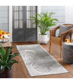 Livabliss Long Beach LBH2350 Grey Light Grey Area Rug 2 ft. 7 in. X 7 ft. 3 in. Runner