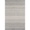 Livabliss La Casa LCS2305 Charcoal White Area Rug 7 ft. 7 in. X 10 ft. 2 in. Rectangle