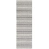 Livabliss La Casa LCS2309 Silver Gray Charcoal Area Rug 2 ft. 6 in. X 7 ft. 3 in. Runner