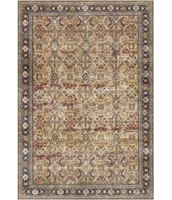 Livabliss Leicester LEC2305 Dark Blue Burnt Orange Area Rug 8 ft. 10 in. X 11 ft. 9 in. Rectangle