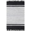 Surya Lexington LEX2307 Black Light Gray Area Rug 2 ft. X 3 ft. Rectangle