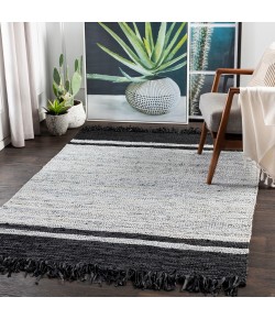 Surya Lexington LEX2307 Black Light Gray Area Rug 2 ft. X 3 ft. Rectangle