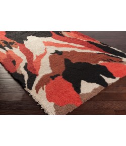 Surya Liona LIO9002 Khaki Burnt Orange Area Rug 2 ft. X 3 ft. Rectangle