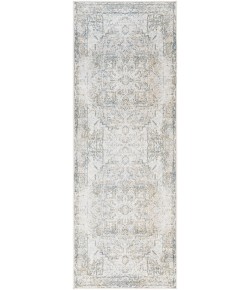Surya Lillian LLL2301 Light Grey Taupe Area Rug 2 ft. 7 in. X 7 ft. 3 in. Runner