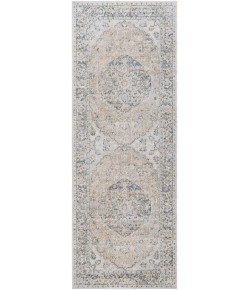 Livabliss Lillian LLL2309 Taupe Light Grey Area Rug 2 ft. 7 in. X 7 ft. 3 in. Runner
