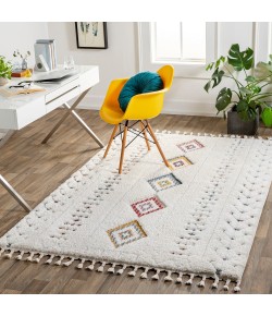 Livabliss Lofty LOF2303 Light Grey Beige Area Rug 2 ft. X 2 ft. 11 in. Rectangle