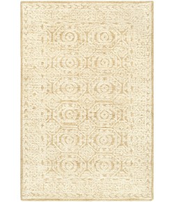 Surya Louvre LOU2301 Khaki Cream Area Rug 4 ft. X 6 ft. Rectangle