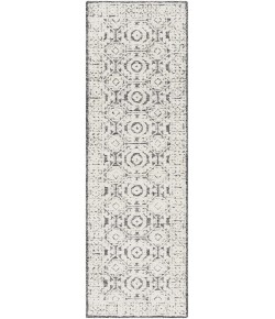 Surya Louvre LOU2303 Black Ivory Area Rug 8 ft. Round