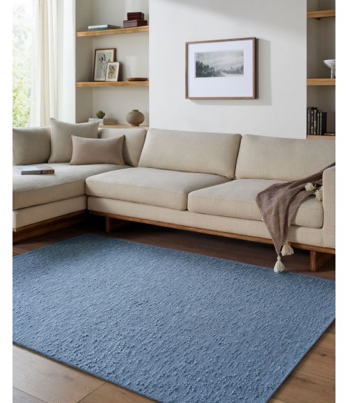 Livabliss Lush Slate Blue LSH-2305 5 ft. X 7 ft. Rect. Rug