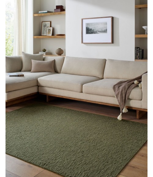 Livabliss Lush Olive Green LSH-2308 5 ft. X 7 ft. Rect. Rug
