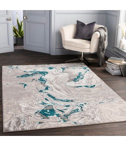 Livabliss Lustro LSR2304 Taupe Cream Area Rug 5 ft. 2 in. X 7 ft. Rectangle
