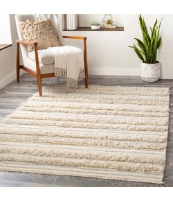 Surya Lugano LUG2302 Medium Gray Cream Area Rug 2 ft. X 3 ft. Rectangle