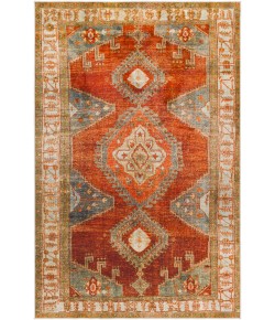 Livabliss Lavable LVB2301 Burnt Orange Bright Orange Area Rug 7 ft. 6 in. X 9 ft. 6 in. Rectangle