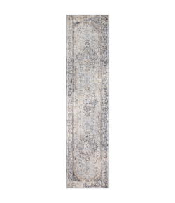 Livabliss Liverpool LVP2302 Charcoal Medium Gray Area Rug 2 ft. 7 in. X 10 ft. 2 in. Runner