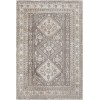 Livabliss Lavadora LVR2302 Dark Brown Gray Area Rug 5 ft. 3 in. X 7 ft. Rectangle