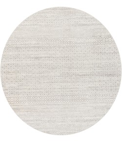 Livabliss Lavadora LVR2319 Gray Light Gray Area Rug 6 ft. 7 in. Round