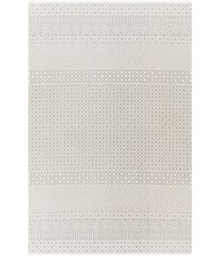 Livabliss Lavadora LVR2321 Gray Light Gray Area Rug 6 ft. 7 in. X 9 ft. Rectangle