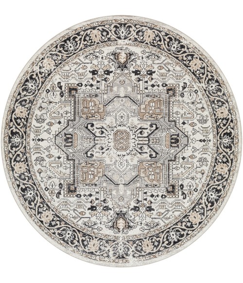 Livabliss Lavadora LVR-2322 6 ft.7 in. Round Rug